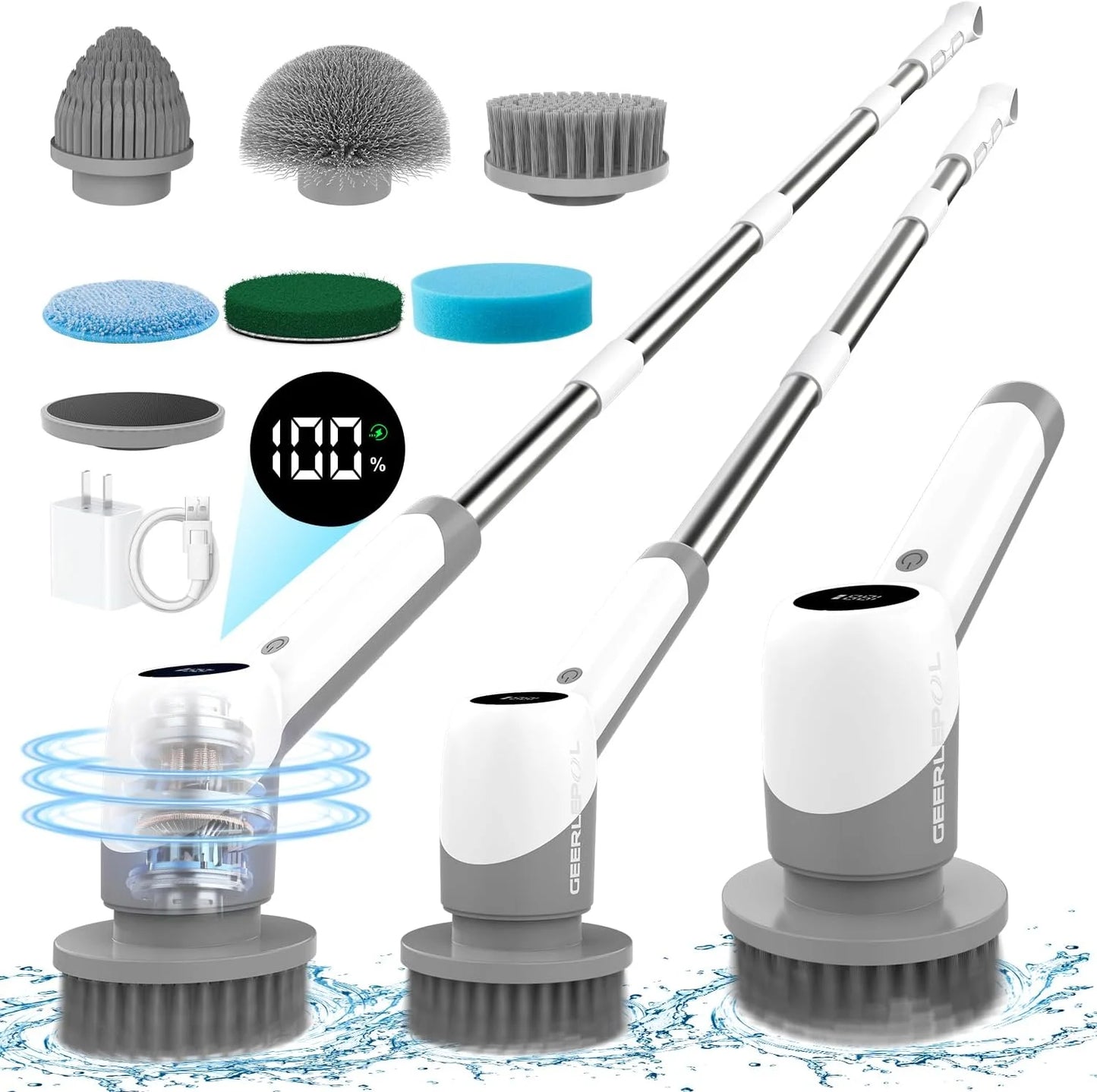 Electric Spin Scrubber Evo 2.0